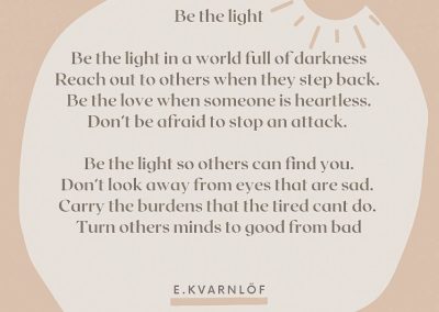 Be the light