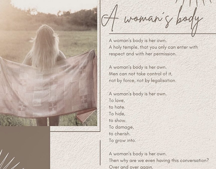 A woman’s body