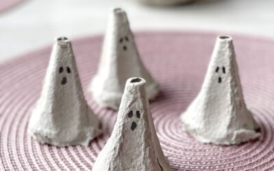 Spöken av äggkartong